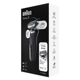Braun Series 7 71-N1000s Máquina de afeitar de láminas Negro