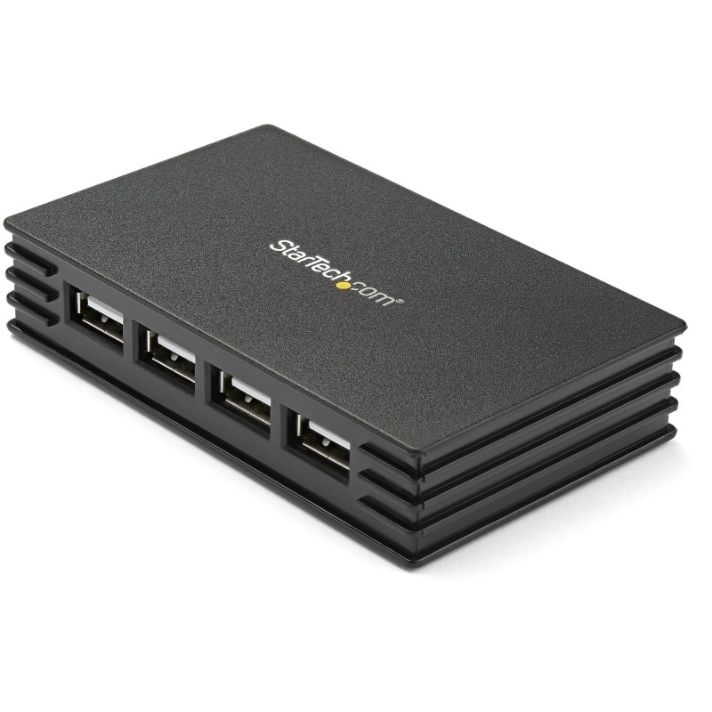 StarTech.com ST4202USBGB hub & concentrateur USB 2.0 Type-B 480 Mbit s Noir