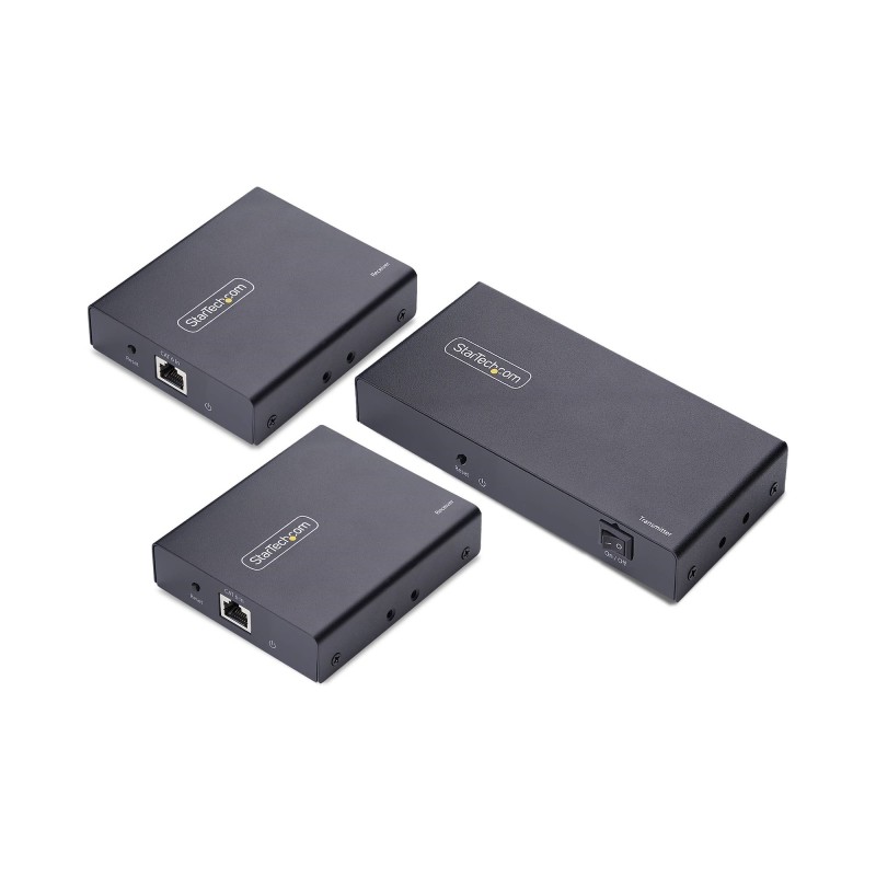 StarTech.com 4K7012IC-EXTEND-HDMI AV extender AV transmitter & receiver Black