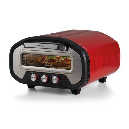 Ariete 3901 00 Pizzamacher Ofen 1 Pizza Pizzen 2200 W Rot