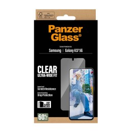 PanzerGlass Screen Protector Ultra-Wide Fit - Clear - Samsung Galaxy A37 5G Klare Bildschirmschutzfolie