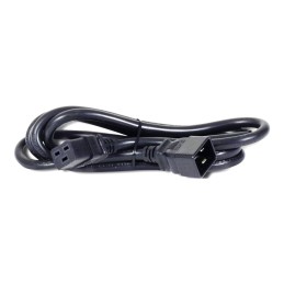 APC PWR Cord C19 - C20, 0.6 m Negro 0,6 m C19 acoplador C20 acoplador