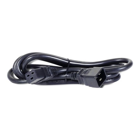 APC PWR Cord C19 - C20, 0.6 m Black 23.6" (0.6 m) C19 coupler C20 coupler