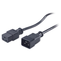 APC PWR Cord C19 - C20, 0.6 m Nero 0,6 m Accoppiatore C19 Accoppiatore C20