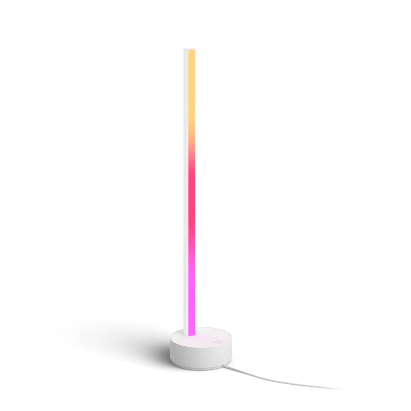 Philips Hue White and Color ambiance Gradient Signe Tischleuchte weiß