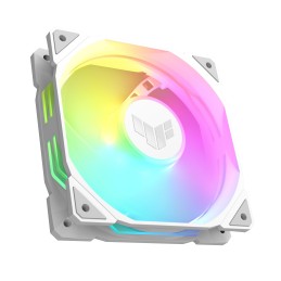 ASUS TUF GAMING TR120 ARGB REVERSE 1-pack White Computer case Air cooler 4.72" (12 cm)