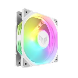 ASUS TUF GAMING TR120 ARGB REVERSE 1-pack White Boitier PC Refroidisseur d'air 12 cm Blanc