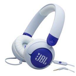 JBL Junior 320 Auricolare Cablato A Padiglione Musica e Chiamate Blu