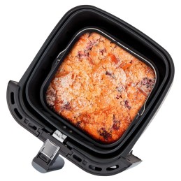 MEDION LIFE E40 XL Heißluftfritteuse MD 11740, ölfreies Frittieren, 9 Automatikprogramme, 5,2 L Korbvolumen