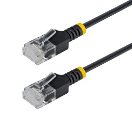 StarTech.com N6APATUTP34BKS15CM networking cable Black 5.91" (0.15 m) Cat6a U UTP (UTP)