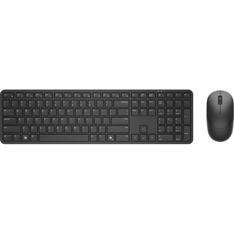 DELL Pro 5 KM526 clavier Souris incluse maison bureau RF sans fil QWERTZ Allemand Noir
