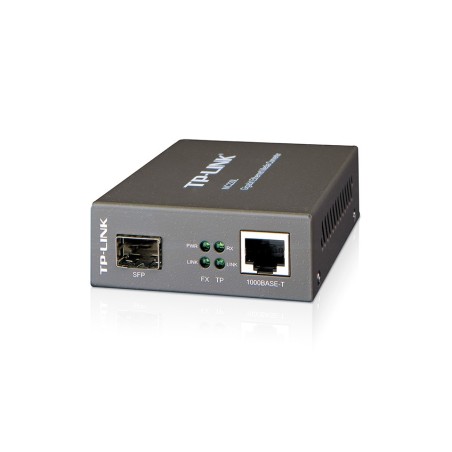 TP-Link MC220L network media converter 1000 Mbit s Multi-mode, Single-mode Black