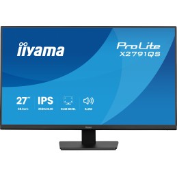iiyama ProLite X2791QS-B1 computer monitor 27" 2560 x 1440 pixels Quad HD LED Black