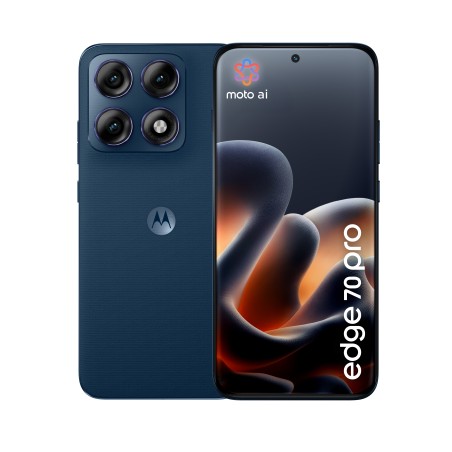 Motorola edge 70 pro 6.78" Dual SIM Android 16.0 5G USB Type-C 8 GB 256 GB 6500 mAh Dark Blue