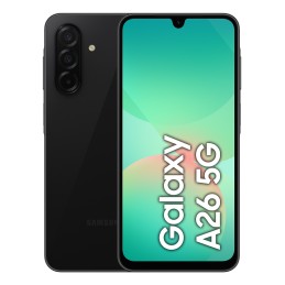 Samsung Galaxy A26 17 cm (6.7") Ranura híbrida Dual SIM Android 15 5G USB Tipo C 6 GB 128 GB 5000 mAh Negro