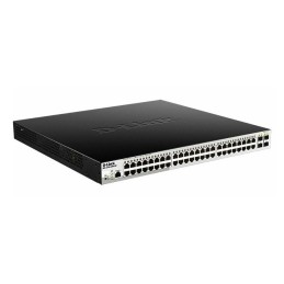 D-Link DGS-1210-52MP ME E Netzwerk-Switch Managed L2+ Gigabit Ethernet (10 100 1000) 1U Schwarz, Grau