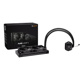 be quiet! PURE LOOP 3 Processeur Refroidisseur de liquide tout-en-un 12 cm Noir 1 pièce(s)