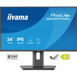iiyama ProLite XB2497HSU-B1 Computerbildschirm 60,5 cm (23.8") 1920 x 1080 Pixel Full HD LED Schwarz