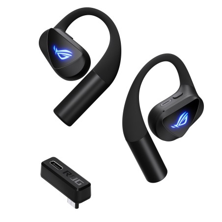 ASUS ROG Cetra Open Wireless Casque True Wireless Stereo (TWS) Crochets auriculaires Gaming Bluetooth Noir