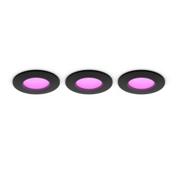 Philips Hue White and Color ambiance Lampe fine encastrée 90 mm, lot de 3