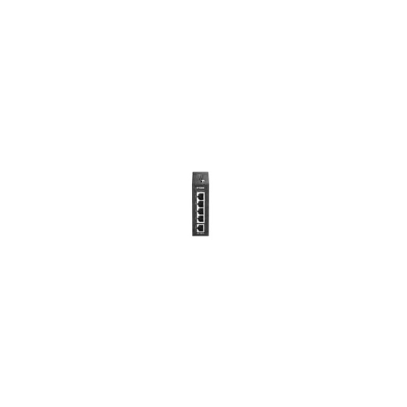 D-Link DIS-100E-05 switch No administrado Fast Ethernet (10 100) DIN rail Negro