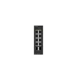 D-Link DIS-100G-10P network switch Unmanaged L2 Gigabit Ethernet (10 100 1000) Power over Ethernet (PoE) DIN rail Black