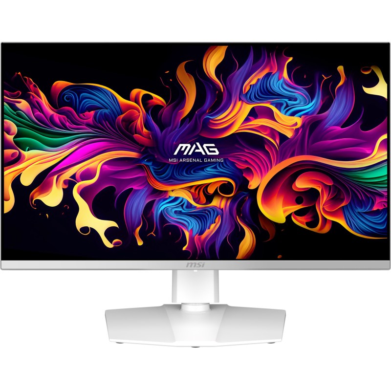 MSI MAG 272QPWDE QD-OLED X28 Monitor PC 67,3 cm (26.5") 2560 x 1440 Pixel Wide Quad HD Bianco