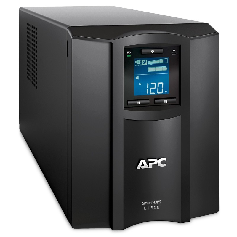 APC Circular Certified, Smart-UPS C, Line Interactive, 1500VA, Tower, 230V, 8x IEC C13 outlets, SmartConnect port, USB & Serial