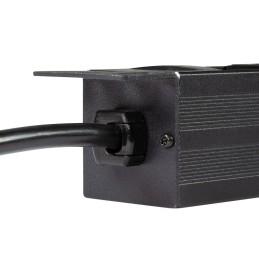 LogiLink PDU8C02 Stromverteilereinheit (PDU) 8 AC-Ausgänge 1U Schwarz