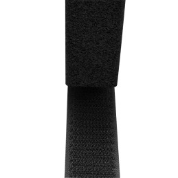 LogiLink KAB0080 Kabelbinder Velcro cable tie Schwarz 2 Stück(e)