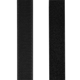 LogiLink KAB0080 fascetta Velcro cable tie Nero 2 pz