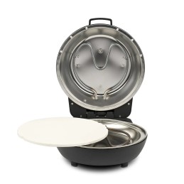 G3 Ferrari Pummarola fabricante de pizza y hornos 1 Pizza(s) 1200 W Negro, Plata