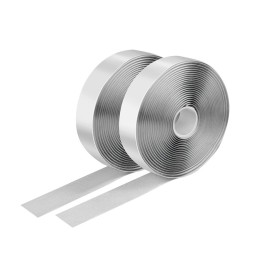 LogiLink KAB0081 fascetta Fascetta con gancio e anello Bianco 2 pz