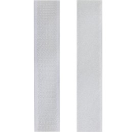 LogiLink KAB0081 fascetta Fascetta con gancio e anello Bianco 2 pz