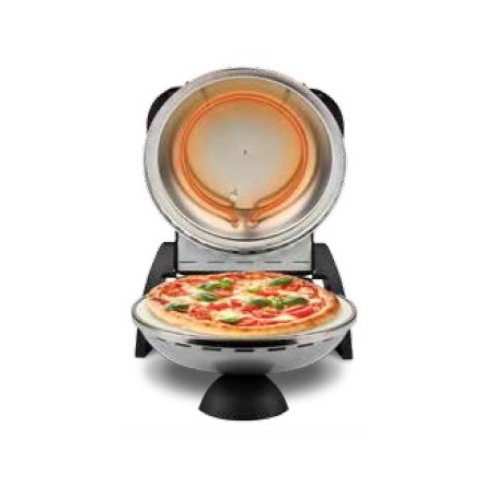 G3 Ferrari Delizia Machine et four à pizzas 1 pizza(s) 1200 W Noir, Argent