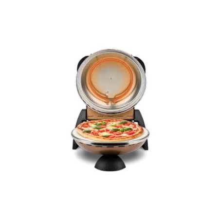 G3 Ferrari Delizia fabricante de pizza y hornos 1 Pizza(s) 1200 W Negro, Bronce