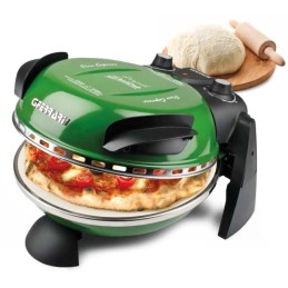 G3 Ferrari Delizia Pizzamacher Ofen 1 Pizza Pizzen 1200 W Schwarz, Grün