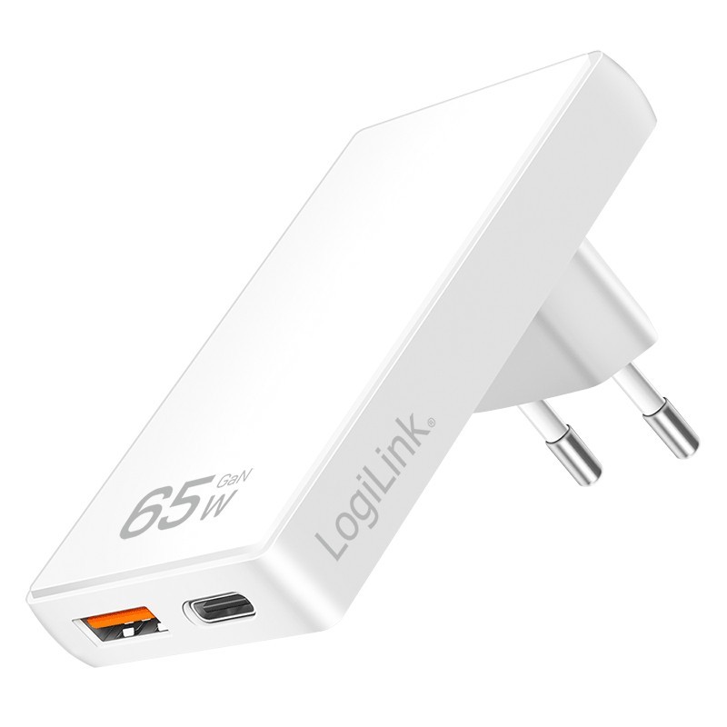LogiLink PA0368 Ladegerät für Mobilgeräte Universal Weiß AC Schnellladung Drinnen