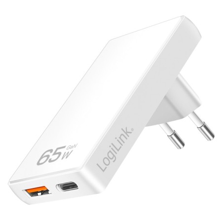 LogiLink PA0368 Caricabatterie per dispositivi mobili Universale Bianco AC Ricarica rapida Interno
