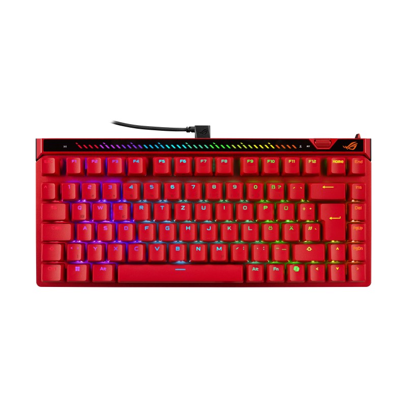 ASUS ROG Falchion Ace 75 HE clavier Gaming USB QWERTZ Rouge