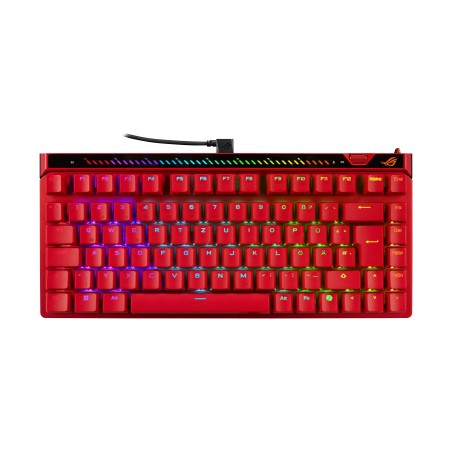 ASUS ROG Falchion Ace 75 HE teclado Juego USB QWERTZ Rojo