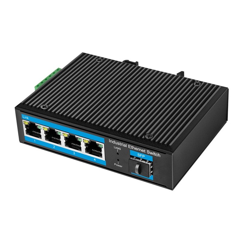 LogiLink NS204 commutateur réseau Non-géré Gigabit Ethernet (10 100 1000) Noir