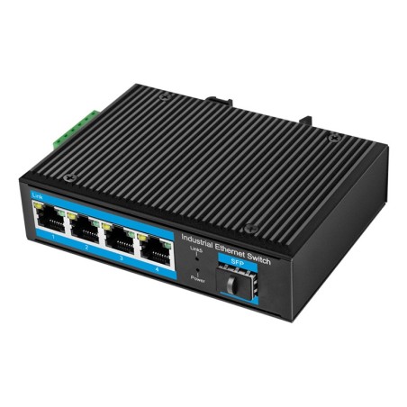 LogiLink NS204 commutateur réseau Non-géré Gigabit Ethernet (10 100 1000) Noir