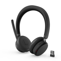 Lenovo ANC Headset 6550 Auriculares Inalámbrico Diadema Oficina Centro de llamadas USB Tipo C Bluetooth Negro
