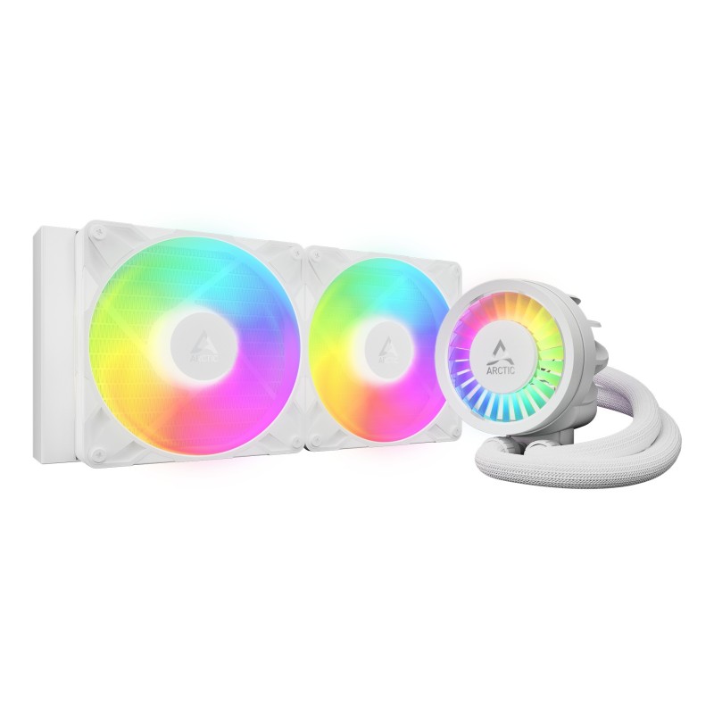 ARCTIC Liquid Freezer III Pro 280 A-RGB (White) Processore Raffreddatore di liquidi tutto in uno 12 cm Bianco 1 pz