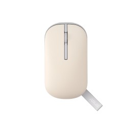 ASUS Marshmallow Mouse MD100 souris Bureau Ambidextre RF sans fil + Bluetooth Optique 1600 DPI