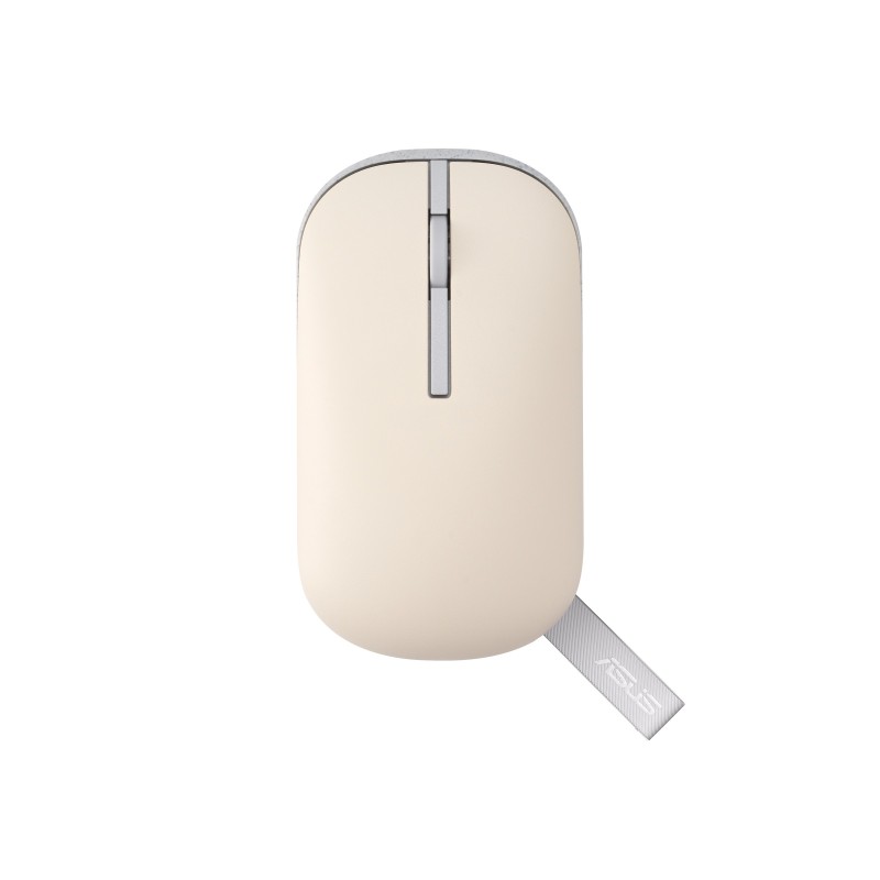 ASUS Marshmallow Mouse MD100 Maus Büro Beidhändig RF Wireless + Bluetooth Optisch 1600 DPI