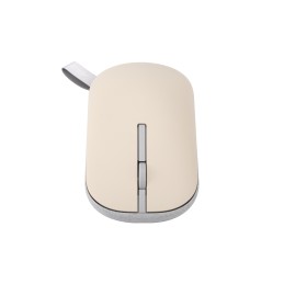 ASUS Marshmallow Mouse MD100 souris Bureau Ambidextre RF sans fil + Bluetooth Optique 1600 DPI