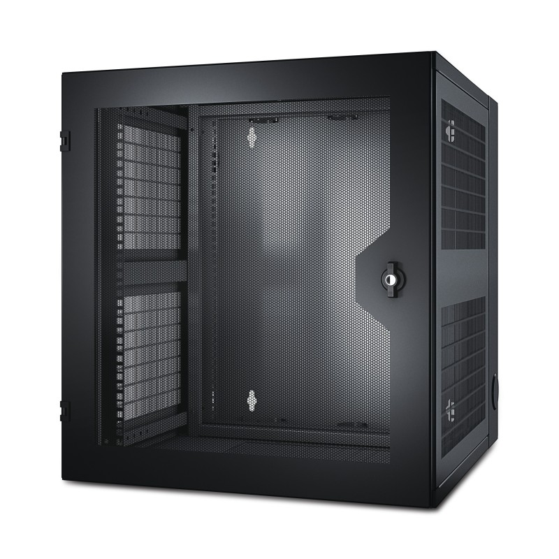 APC NetShelter WX 13U Wall mounted rack Black