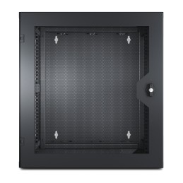 APC NetShelter WX 13U w Threaded Hole Vertical Mounting Rail Vented Front Door